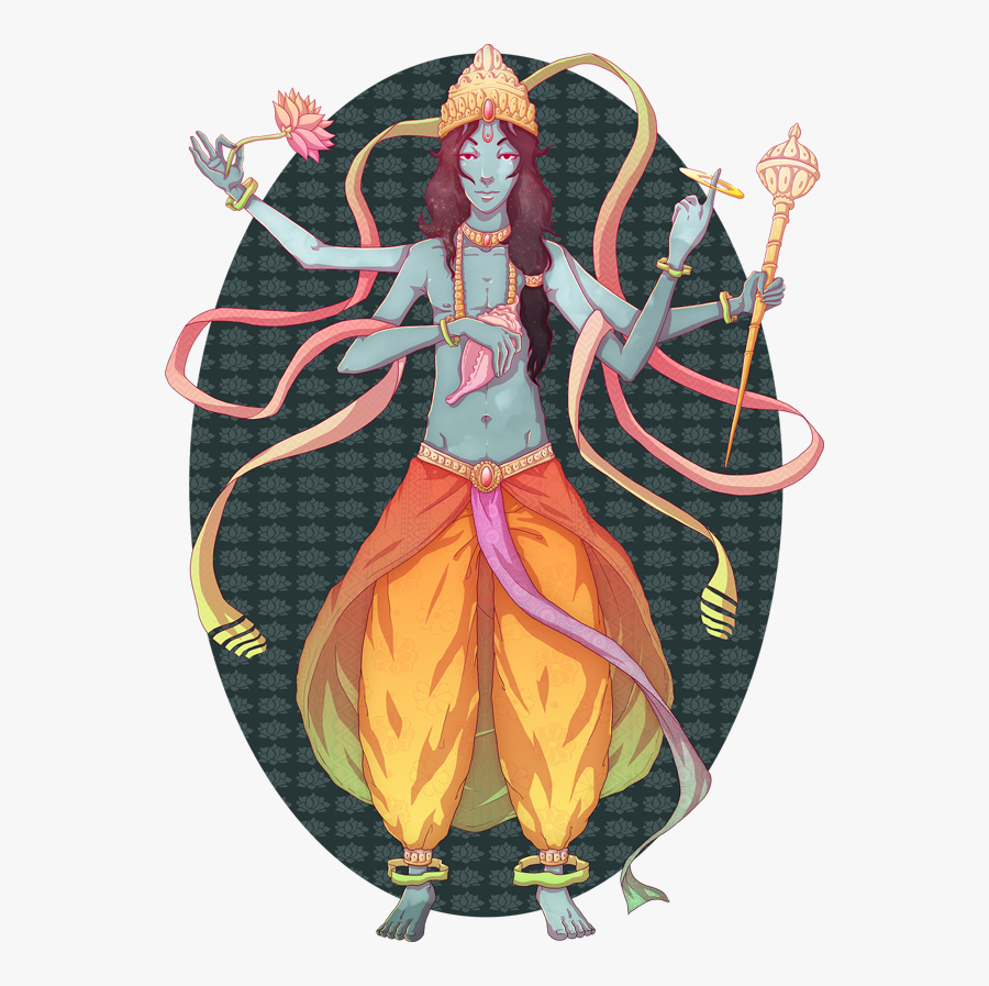 Ganesh Drawing Chibi - Vishnu Chibi, Transparent Clipart