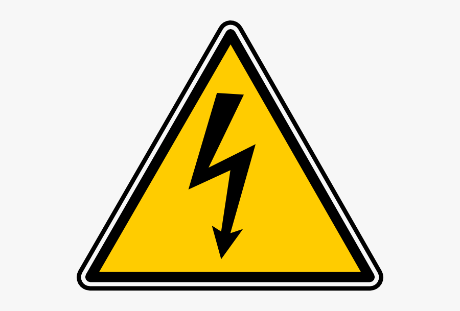 Free Vector Danger Lectrique Clip Art - Manhole Sign, Transparent Clipart