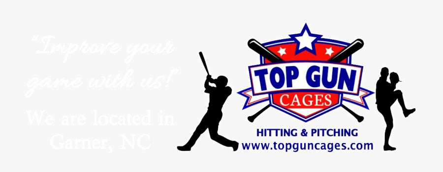 Batting And Pitching Cages Garner - College Softball, Transparent Clipart