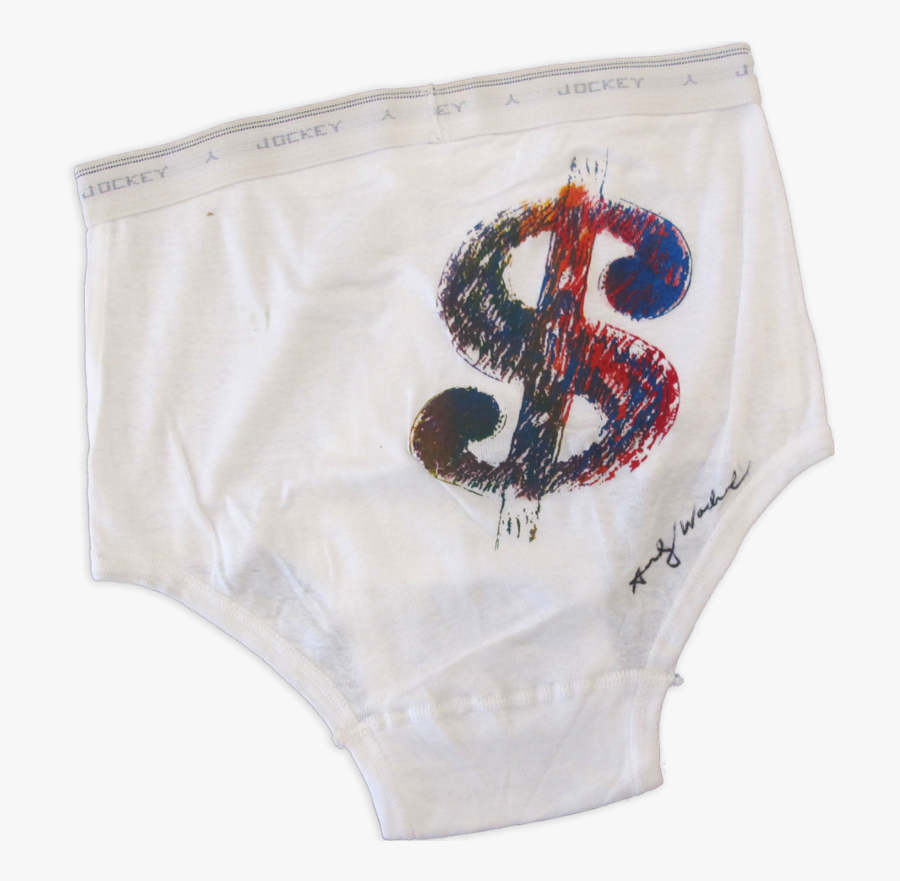 Andy Warhol Dollar Sign - Briefs, Transparent Clipart