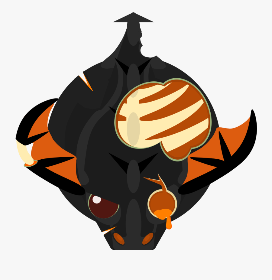 Transparent Black Dragon Png - Black Dragon Mope Io, Transparent Clipart