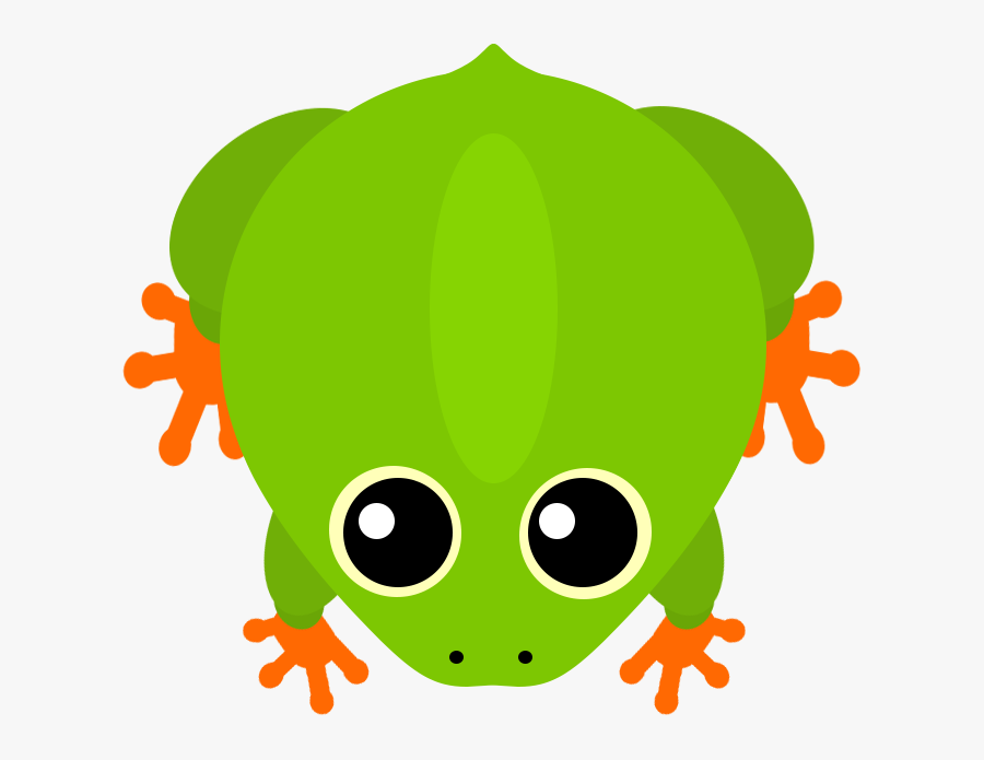 Transparent Tree Frog Png - Frog In Mope Io, Transparent Clipart