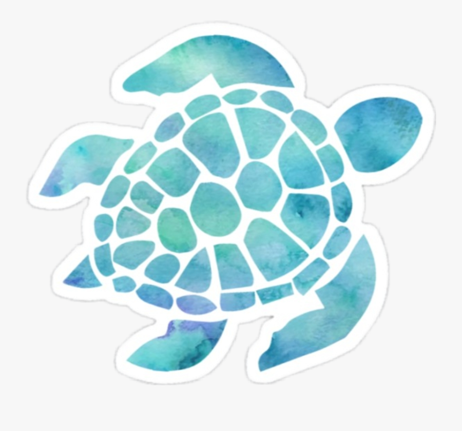 Savetheturtles Save Free Blue - Sea Turtle Decal, Transparent Clipart