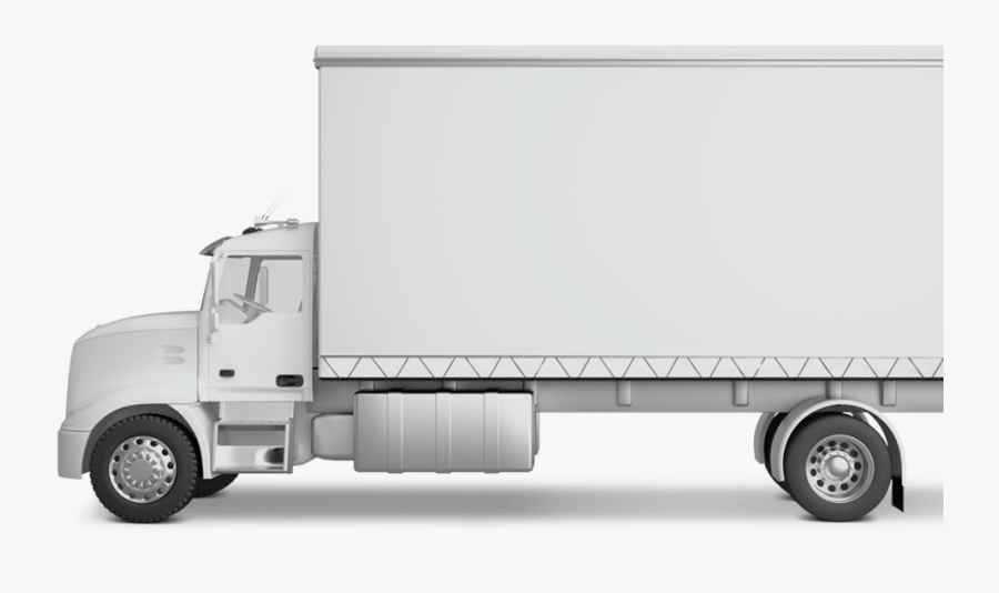 Trailer Truck, Transparent Clipart