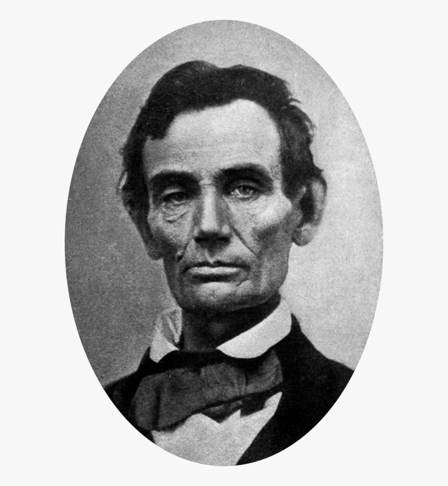 Abraham Lincoln 1858, Transparent Clipart