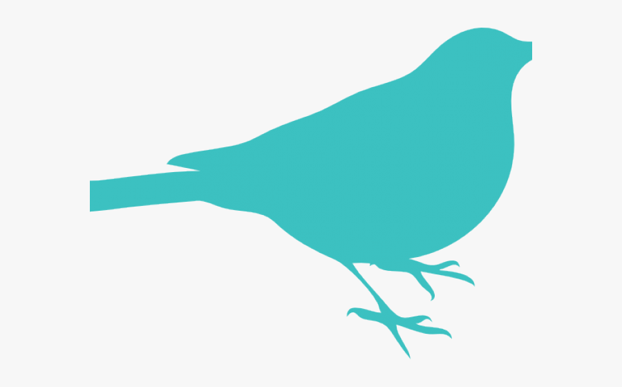 Bird Silhouette Green, Transparent Clipart