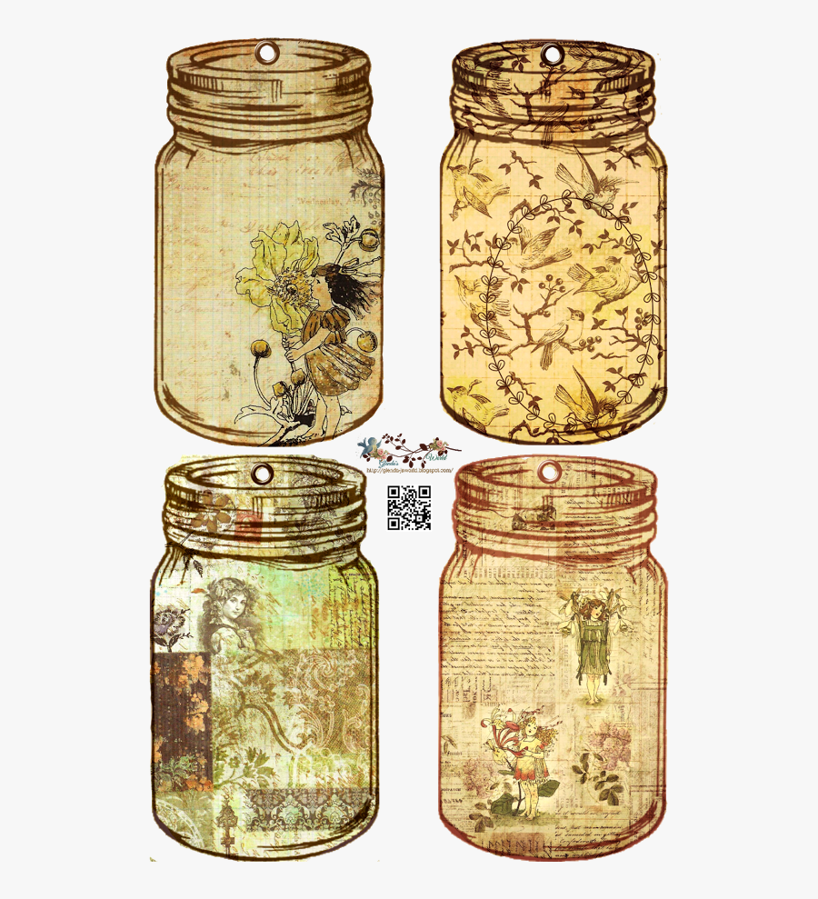 Free Vintage Printable Labels, Transparent Clipart