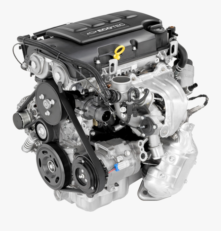 Engine Car Images - Chevrolet Sonic Turbo Engine, Transparent Clipart