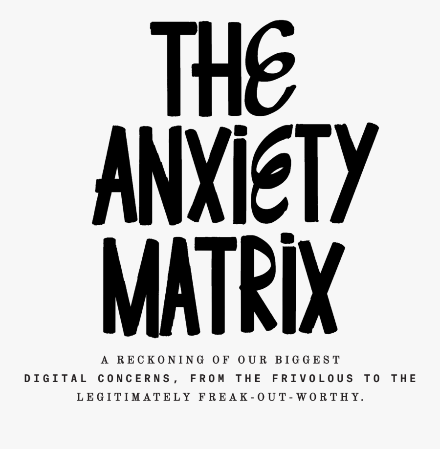 Clip Art Your Handy Guide To - Anxiety Matrix, Transparent Clipart