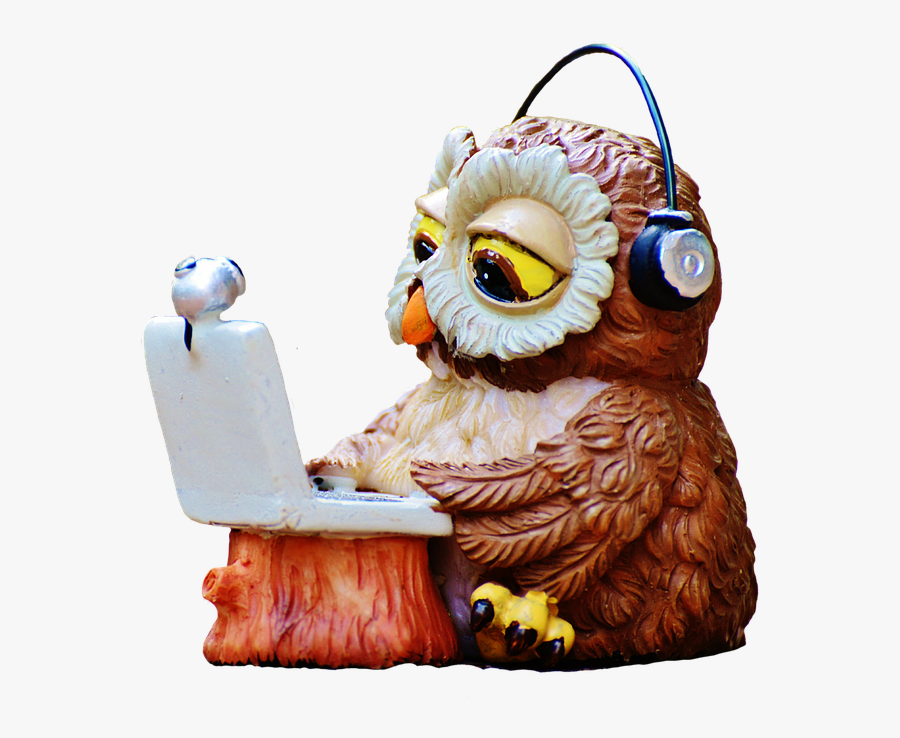Student Owl - Смешные Рисунки Совы, Transparent Clipart