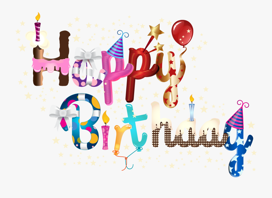 Clip Art Image Gallery - Happy Birthday Georgia Gif, Transparent Clipart