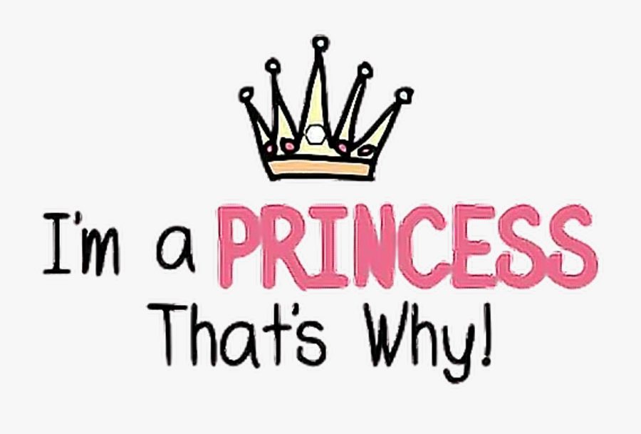 Text Tumblr Portable Network Graphics Clip Art Sticker - Transparents Princess, Transparent Clipart
