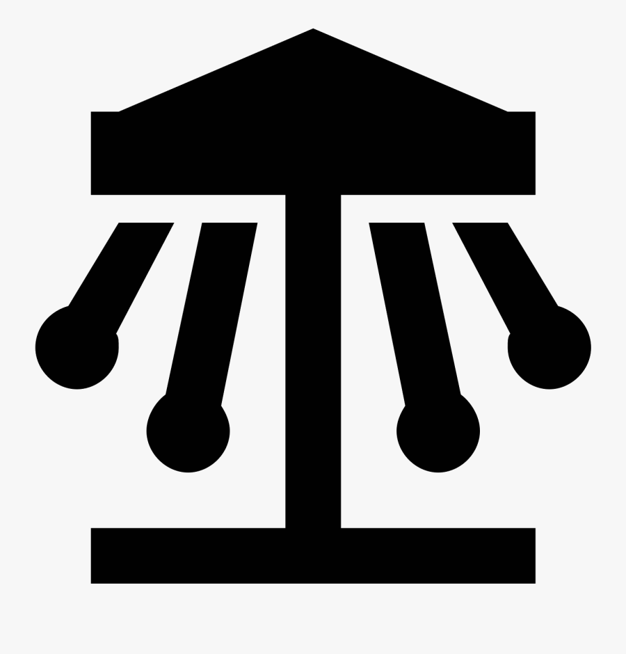Merry Go Round Icon - Swing Ride Png, Transparent Clipart