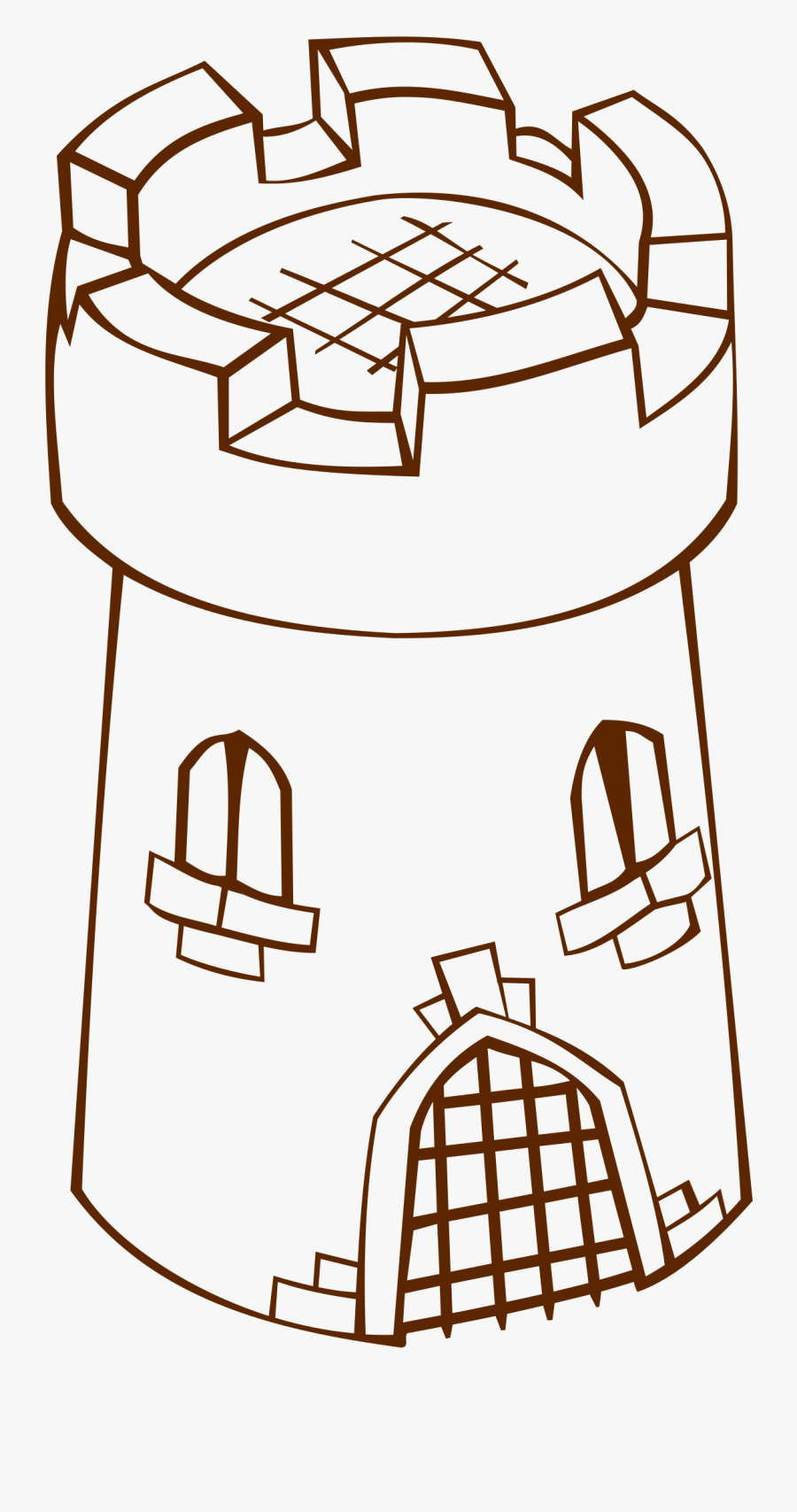 Clipart - Tower Clip Art, Transparent Clipart
