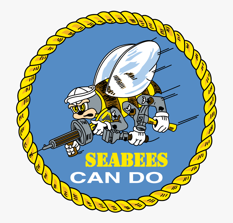 Can Do Seabees, Transparent Clipart