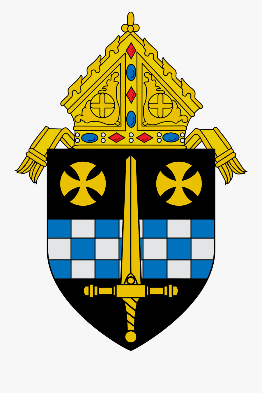 Archdiocese Of Boston Coat Of Arms, Transparent Clipart
