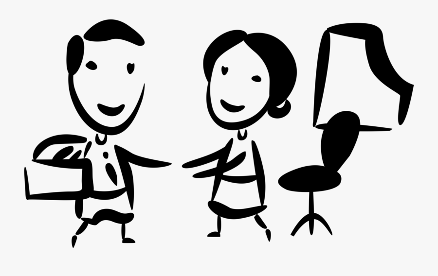 Vector Illustration Of Business Associates Shake Hands, Transparent Clipart