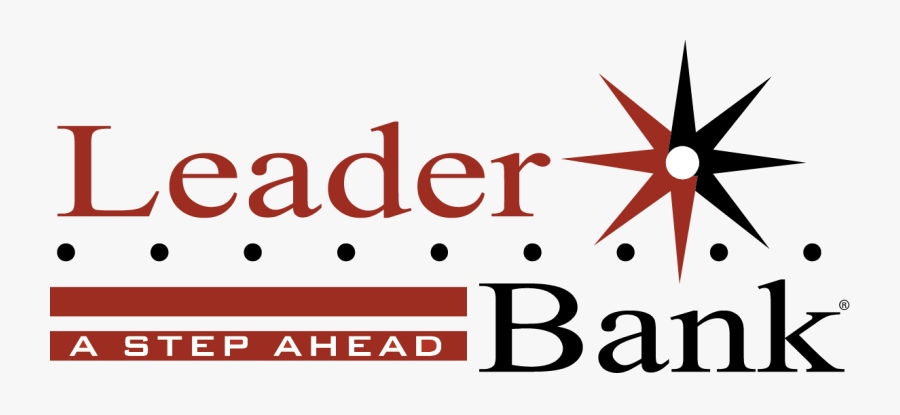 Leader Bank Logo, Transparent Clipart