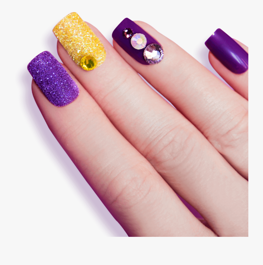 April 2019 Acrylic Nails, Transparent Clipart