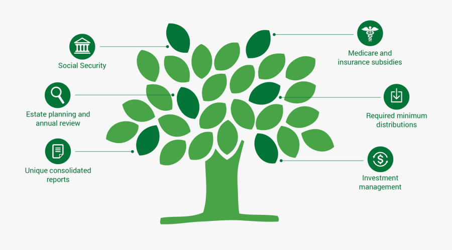 Green Tree Logo, Transparent Clipart