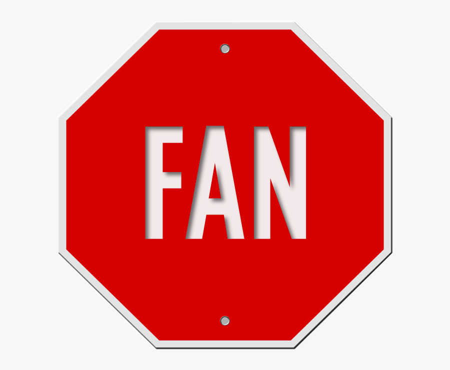 Your Sports Social Network - Stop Sign, Transparent Clipart