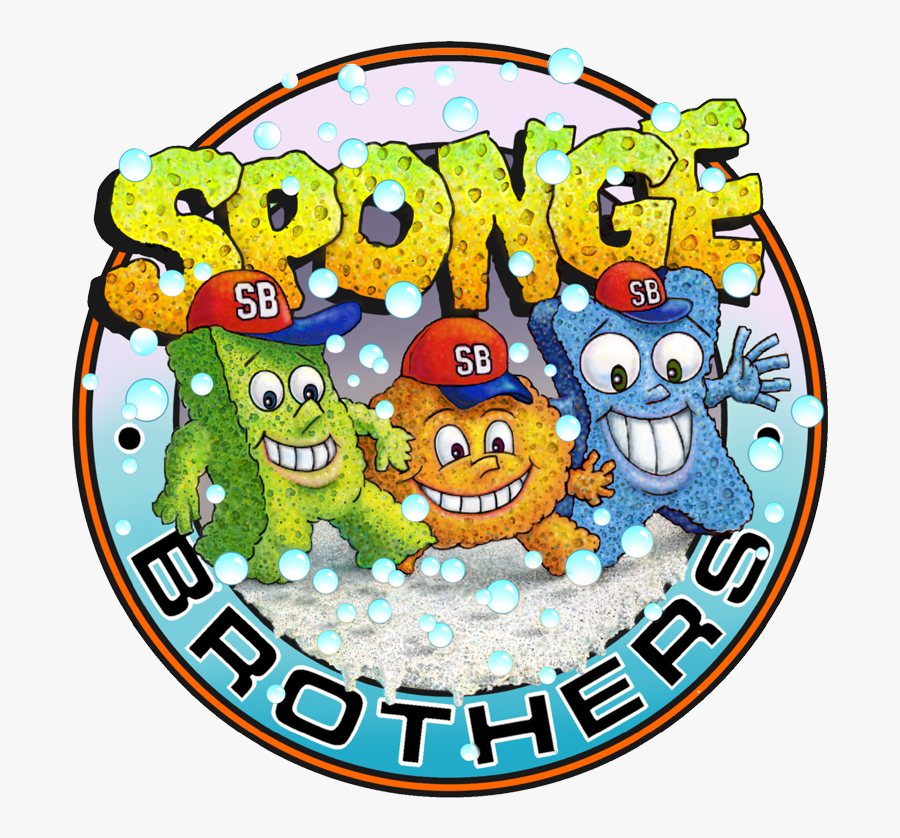 Car Wash Clipart Sponge - Sponge Brothers, Transparent Clipart