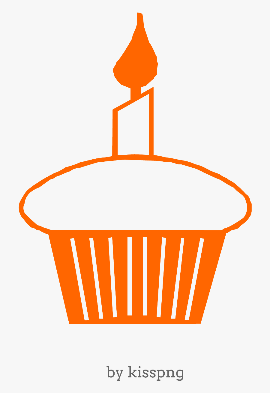 Happy Birthday Cupcake Transparent Clipart, Transparent Clipart