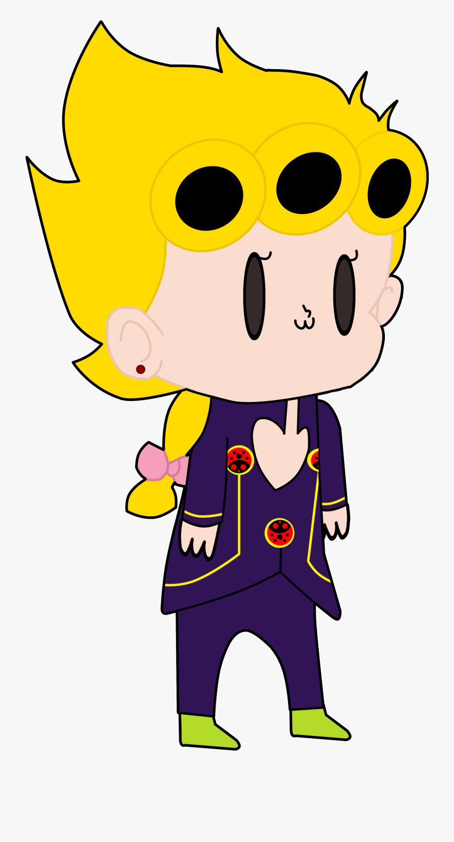 Happy Birthday Giogio - Giorno Giovanna Funny Png, Transparent Clipart