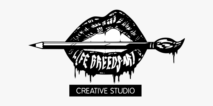 Life Breeds Art, Transparent Clipart