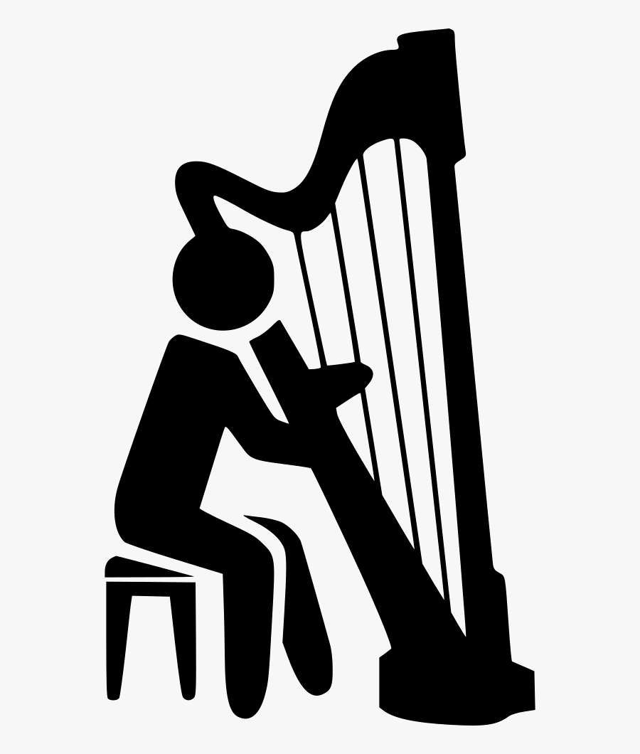 Harp, Transparent Clipart