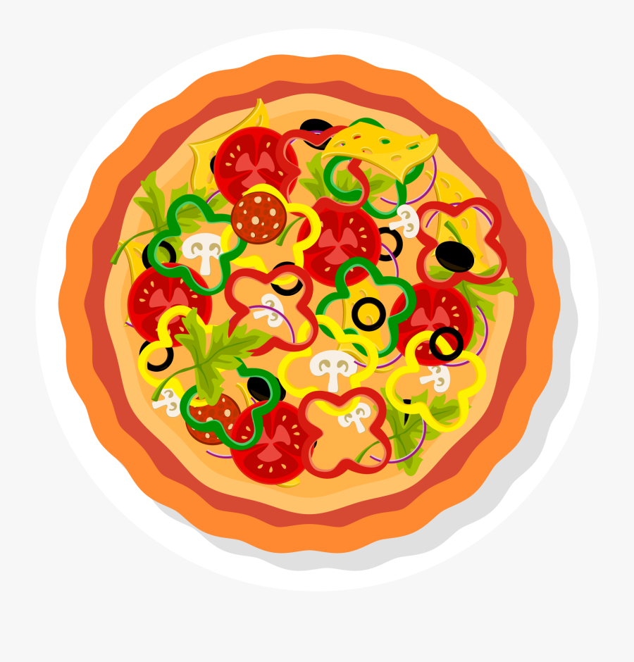 Transparent Background Full Clipart Pizza, Transparent Clipart