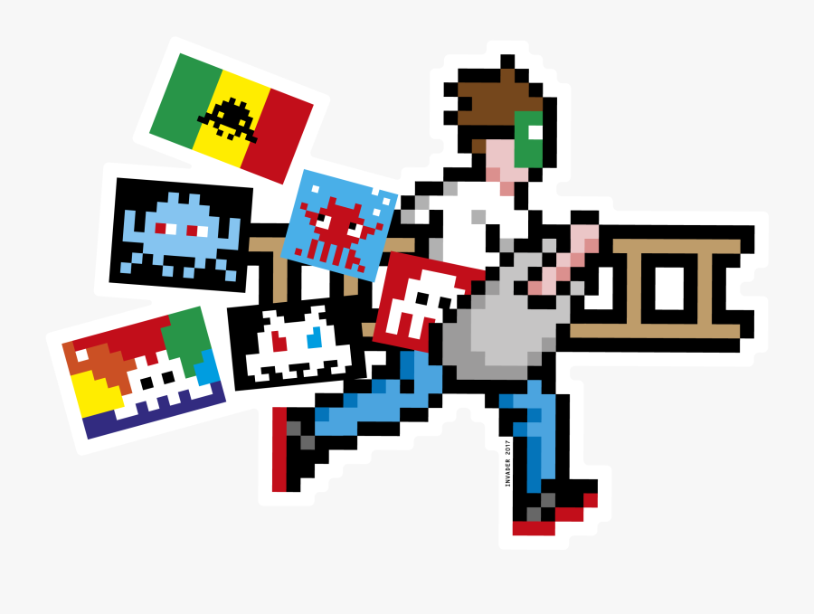 Space Invaders - Jean-paul Rouve, Transparent Clipart