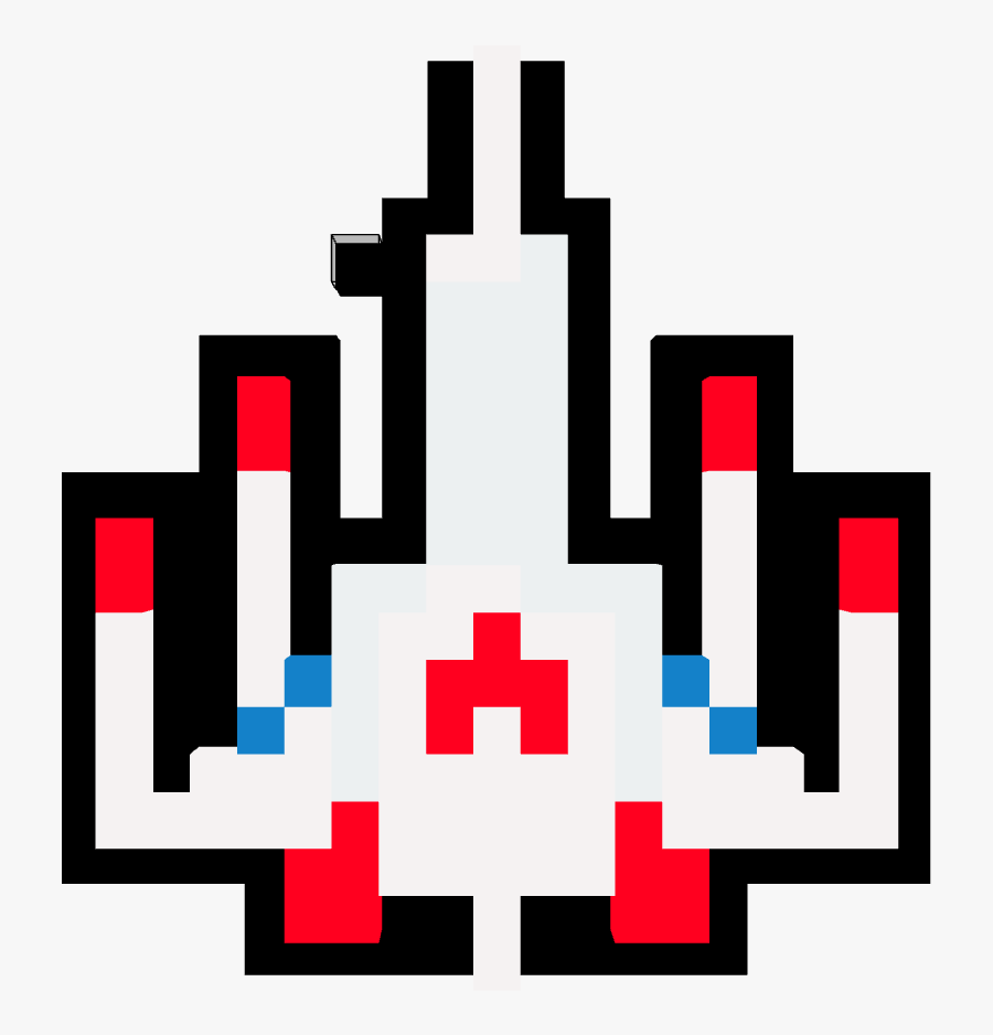 Spaceship Space Invaders Png, Transparent Clipart