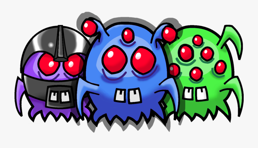 Creepy Aliens Revisited On - Cartoon, Transparent Clipart