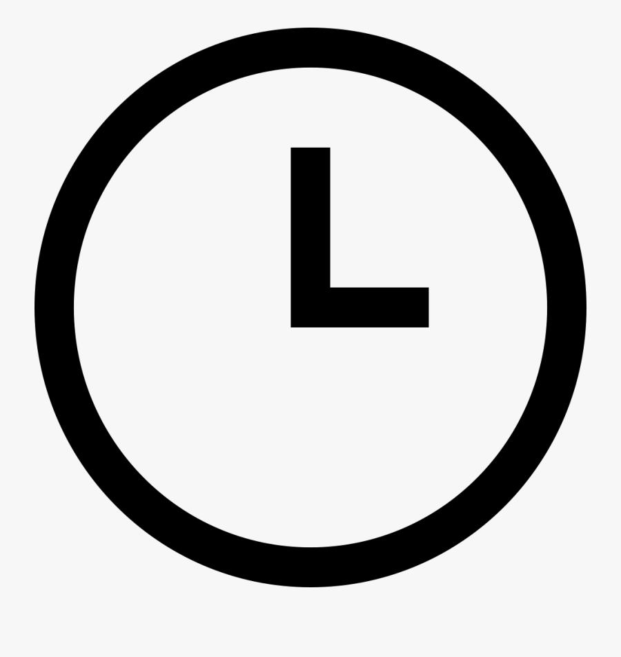 Number 5 In Circle Clipart , Png Download - Clock Icon, Transparent Clipart