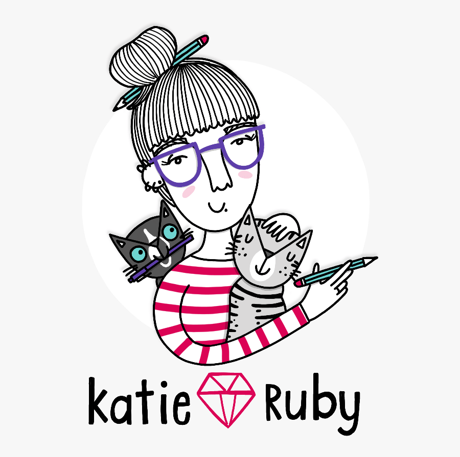 Katie Ruby Illustration - Cartoon, Transparent Clipart