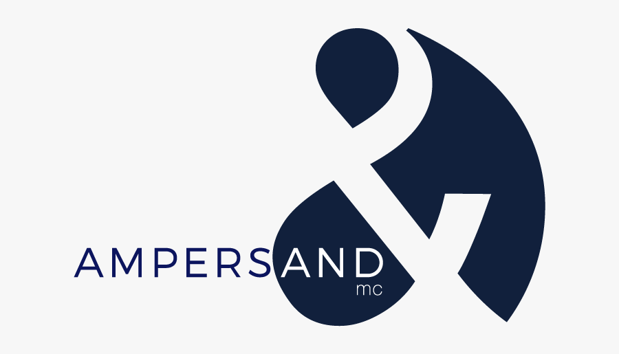 Ampersand Logo Navy Web Png - Graphic Design, Transparent Clipart