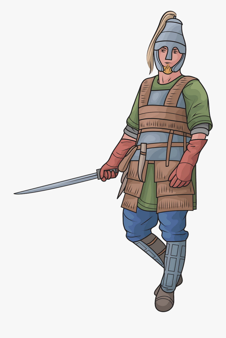 Warrior Spear Clipart, Transparent Clipart