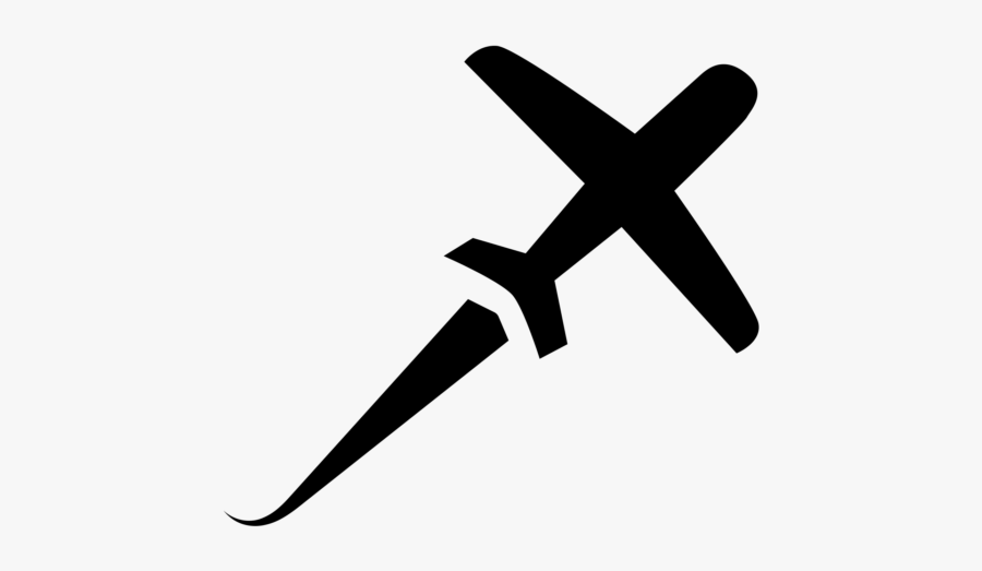 Flight Icon Png Image Free Download Searchpng - Plane Logo Png Free, Transparent Clipart