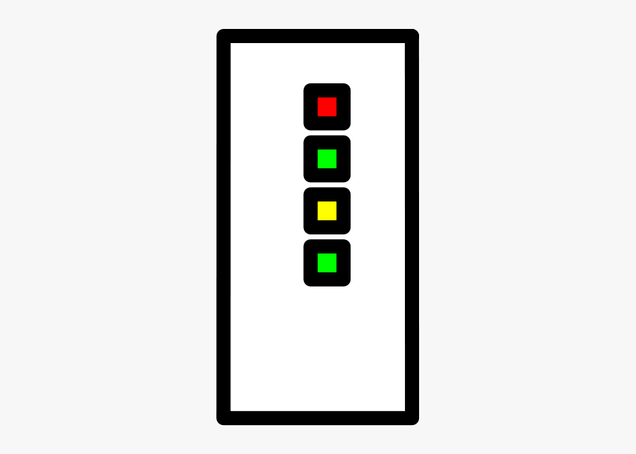Traffic Light, Transparent Clipart
