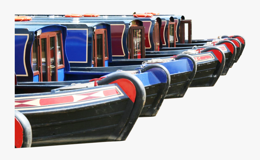 Boats Transparent Background Image - Narrowboat, Transparent Clipart