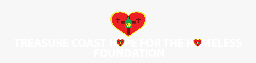 Treasure Coast Hope For The Homeless - Heart, Transparent Clipart