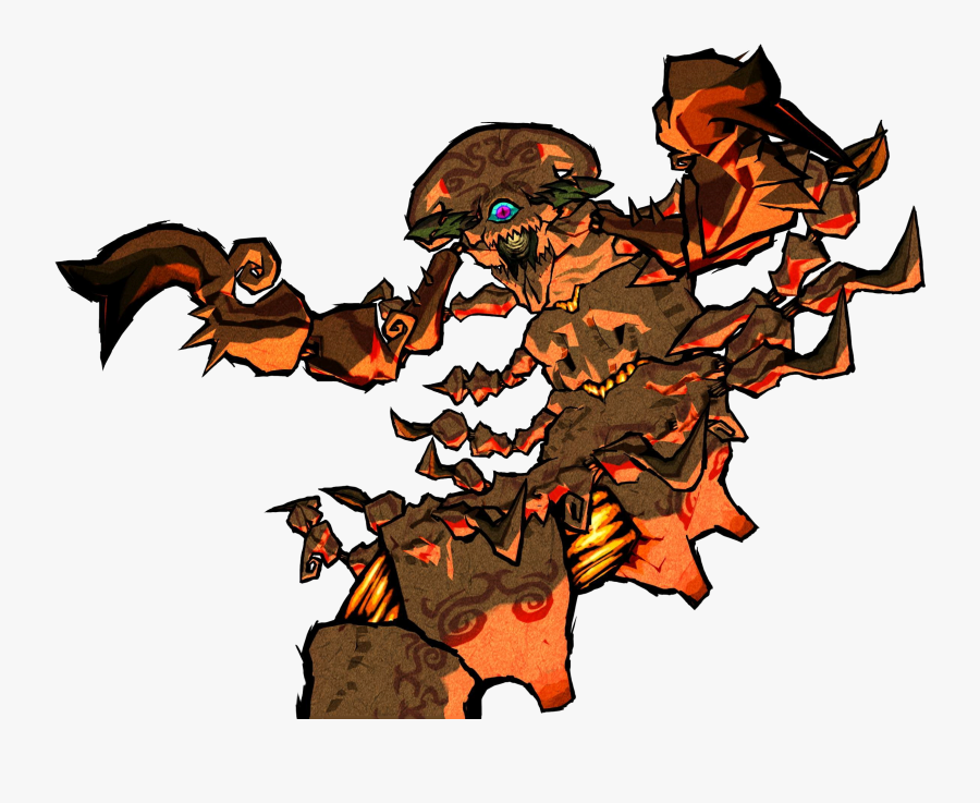 Creatures Clipart Lava Monster - Zelda Wind Waker Bosses, Transparent Clipart