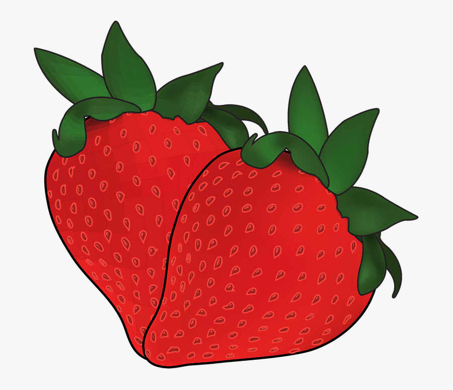Strawberry Fruit Fresh - Strawberry Essay In Hindi, Transparent Clipart