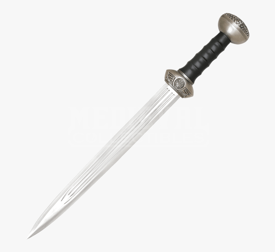 Clip Art Roman Short Sword - Victorinox Rosewood Butcher Knives, Transparent Clipart