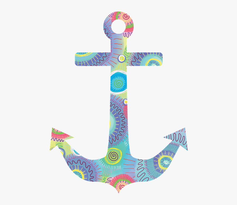 Transparent Nautical Anchor Clipart - Silhouette, Transparent Clipart