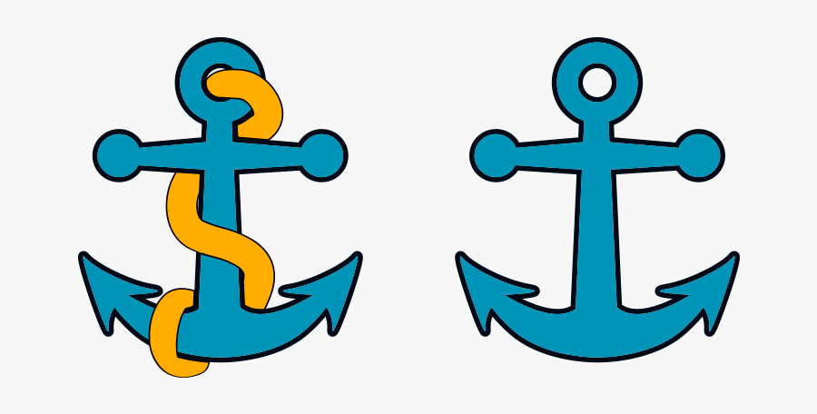 Anchor Vector Png - Cross, Transparent Clipart