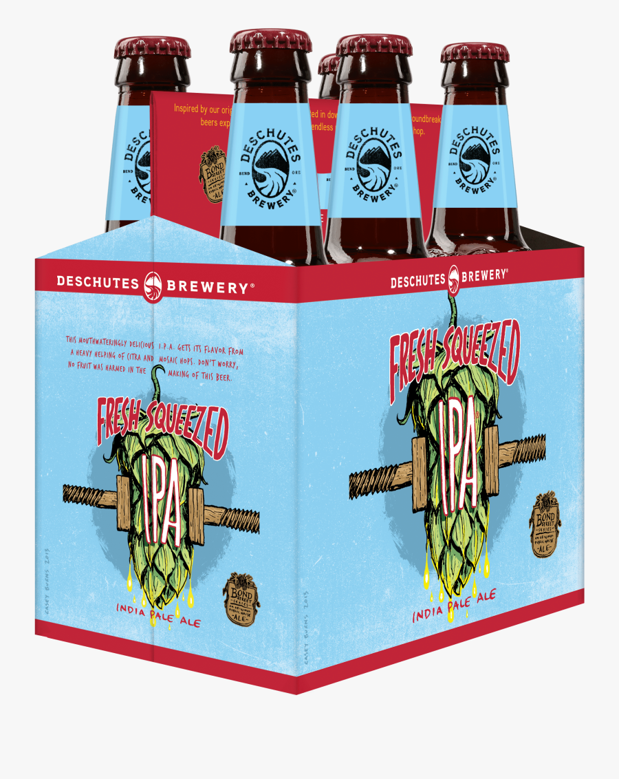 Deschutes Fresh Squeezed Angle - Deschutes Brewery, Transparent Clipart