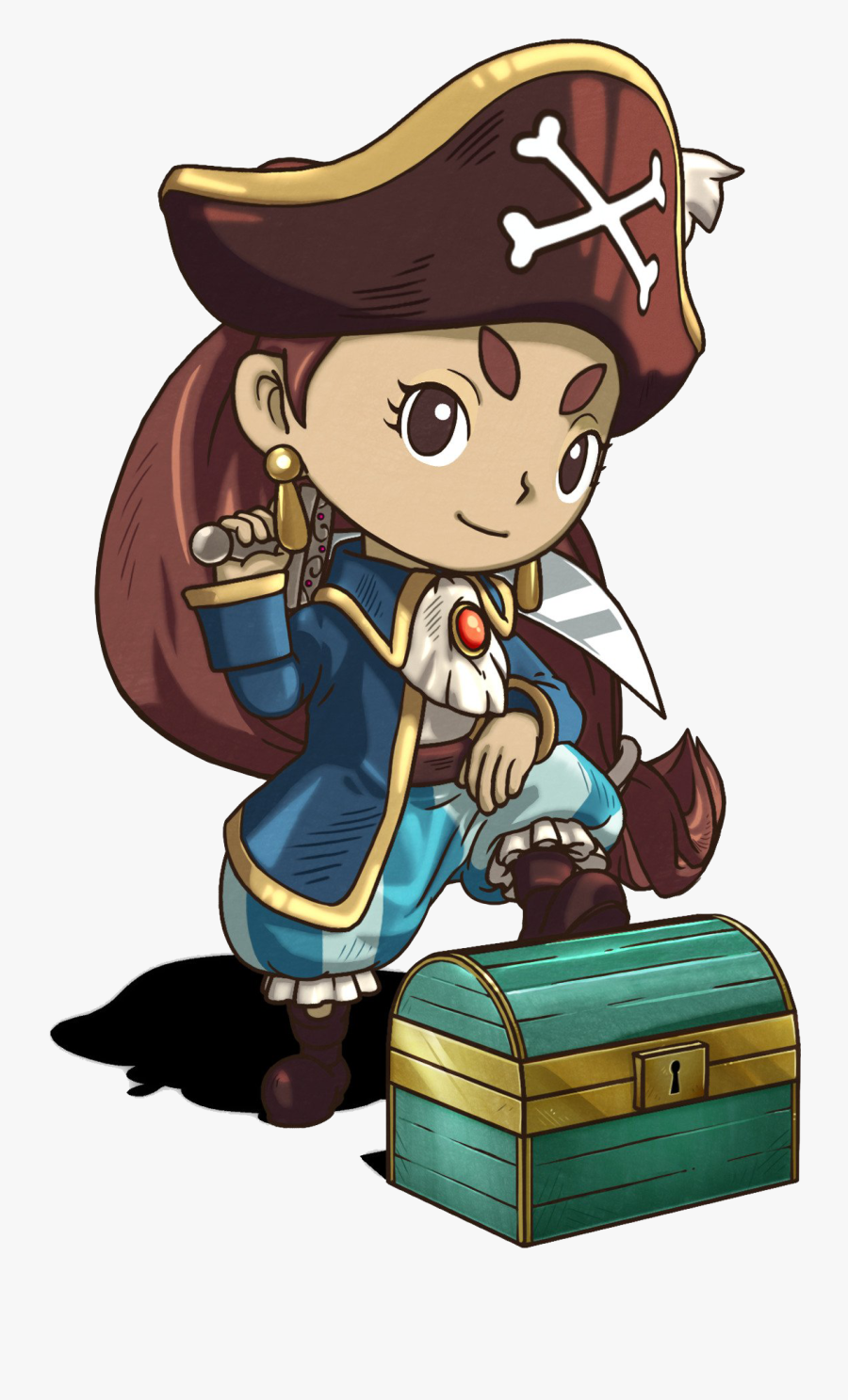 Olivia As Pirate - Fantasy Life 3ds Olivia, Transparent Clipart