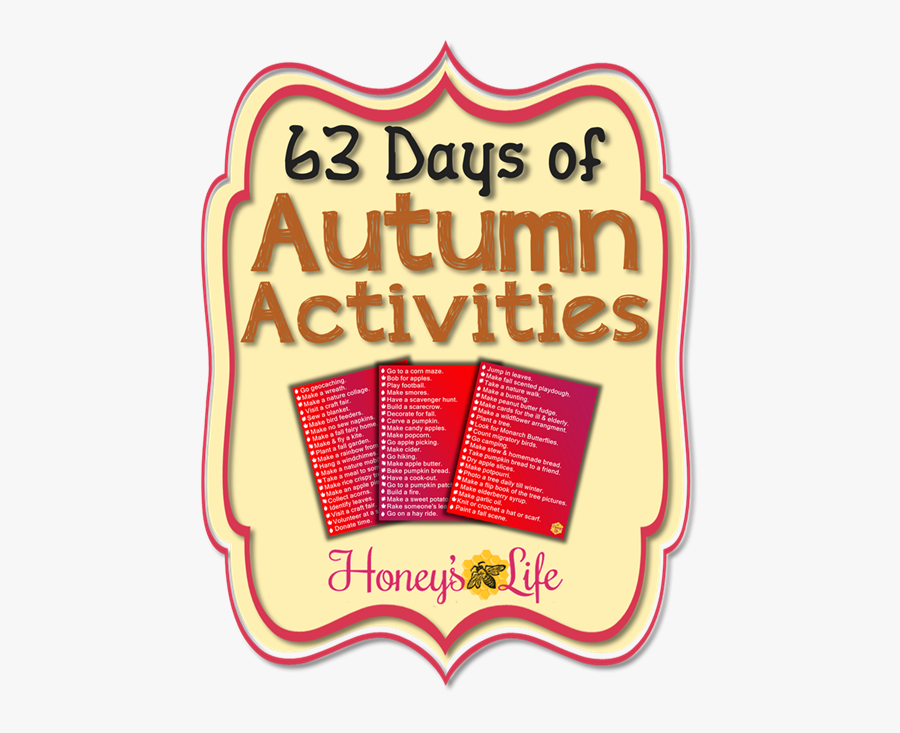 Autumn Kids Activities Printable - Illustration, Transparent Clipart